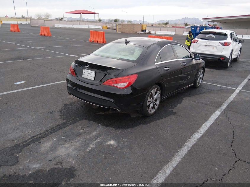 2016 Mercedes-benz Cla-klasse VIN WDDSJ4EB6GN383498 IAAI salvage auction — FRONT END, Salvage Title, sold $2,650 on 2026-07-17 (photo 4)