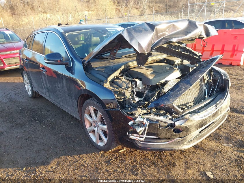 2017 Volvo V60 VIN YV140MSK1H1359087 IAAI salvage auction — FRONT END, Salvage (Illinois), sold $500 on 2026-08-13 (photo 1)