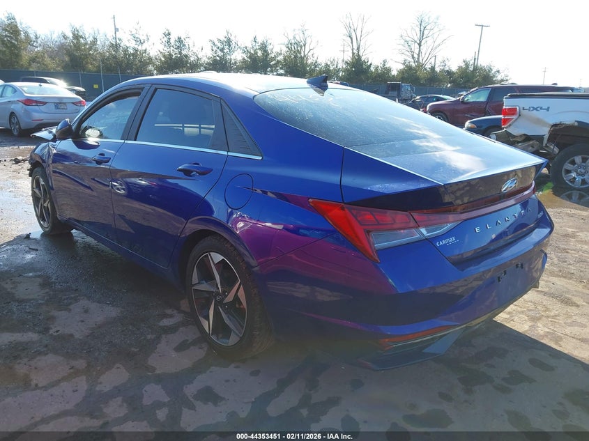 2023 Hyundai Elantra VIN KMHLP4AG1PU494007 IAAI salvage auction — ROLLOVER, Salvage (Indiana), sold $1,700 on 2026-07-28 (photo 3)
