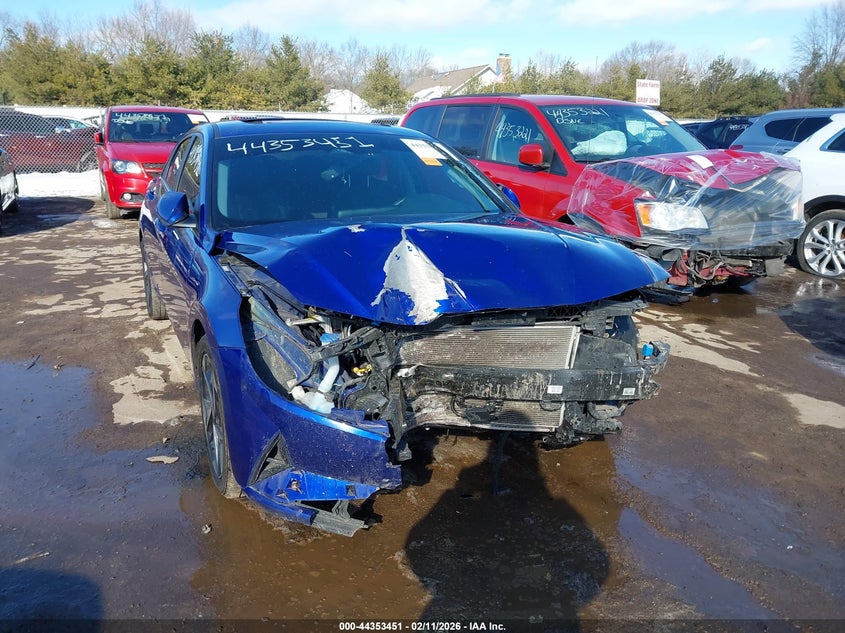 2023 Hyundai Elantra VIN KMHLP4AG1PU494007 IAAI salvage auction — ROLLOVER, Salvage (Indiana), sold $1,700 on 2026-07-28 (photo 6)