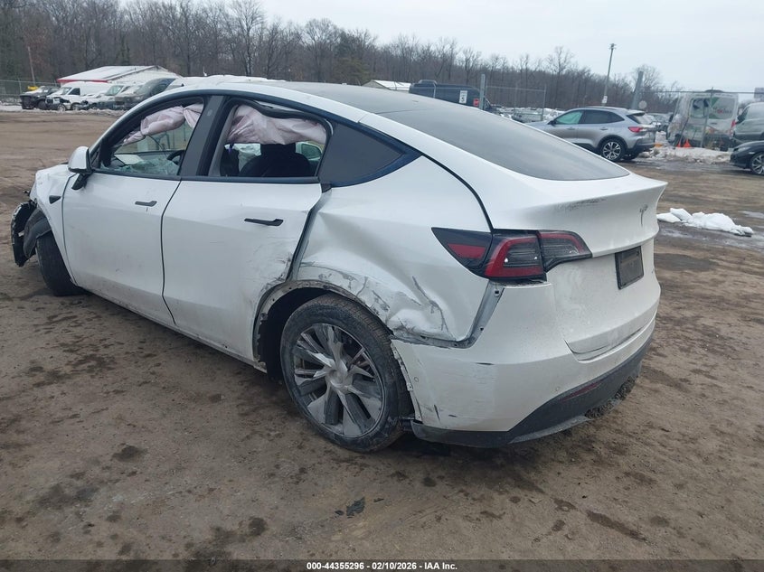 2021 Tesla Model y VIN 5YJYGDEE0MF296073 IAAI salvage auction — LEFT & RIGHT, Salvage - Greater Than 75% (Maryland), sold $3,650 on 2026-07-28 (photo 3)