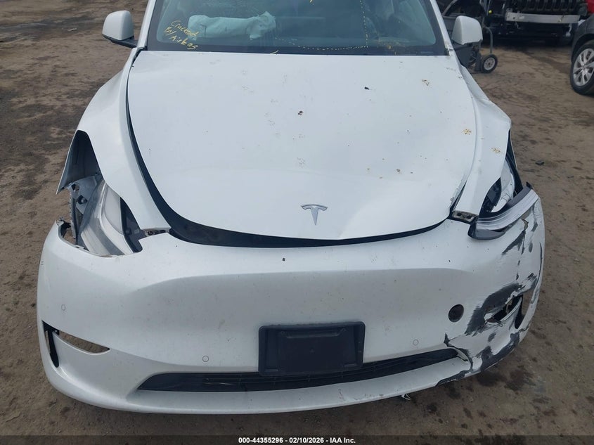 2021 Tesla Model y VIN 5YJYGDEE0MF296073 IAAI salvage auction — LEFT & RIGHT, Salvage - Greater Than 75% (Maryland), sold $3,650 on 2026-07-28 (photo 6)