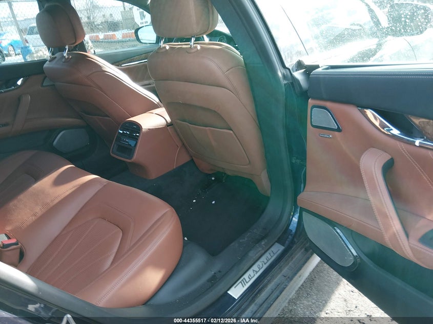 2021 Maserati Quattroporte VIN ZAM56YPL2M1376150 IAAI salvage auction — REAR END, Salvage Title, sold $12,150 on 2026-07-06 (photo 8)