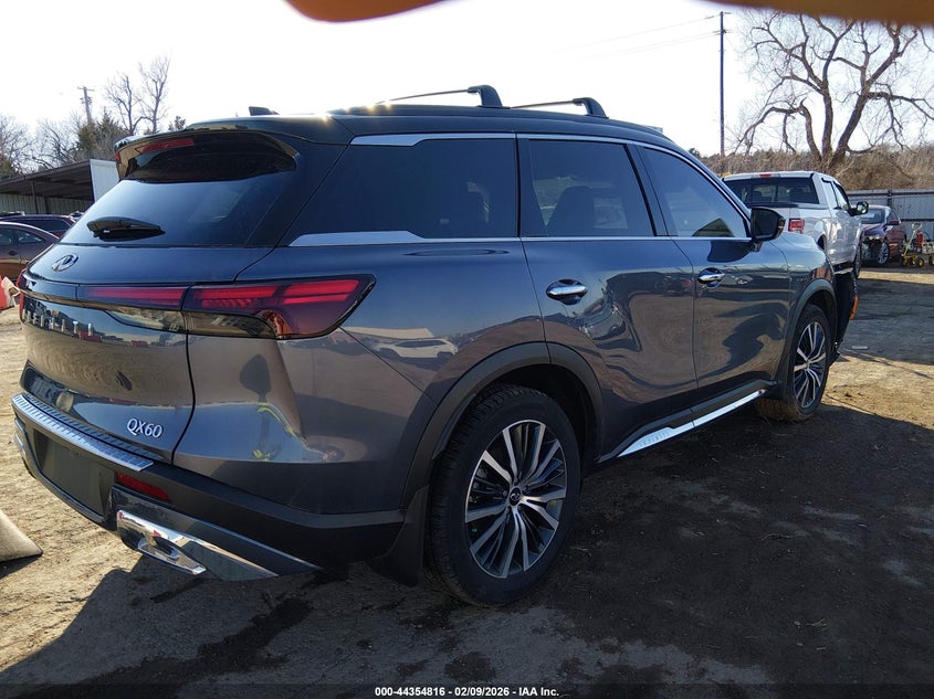 2022 Infiniti Qx60 VIN 5N1DL1HT4NC339455 IAAI salvage auction — SIDE, Clear (Oklahoma), sold $9,500 on 2026-08-21 (photo 4)