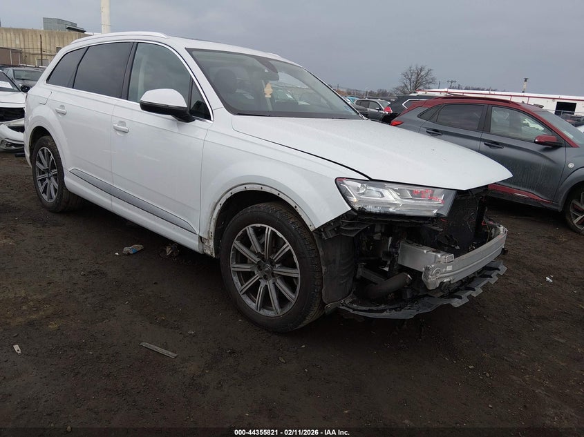 2018 Audi Q7 VIN WA1LHAF7XJD031194 IAAI salvage auction — FRONT END, Salvage (New Jersey), sold $8,000 on 2026-07-09 (photo 1)