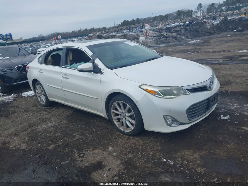 2015 Toyota Avalon VIN UT1BK1EB9FU192230 IAAI salvage auction — VANDALISM, Salvage Title, sold $2,650 on 2026-07-07 (photo 1)