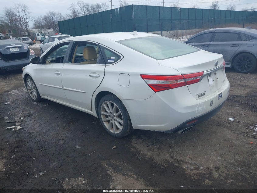 2015 Toyota Avalon VIN UT1BK1EB9FU192230 IAAI salvage auction — VANDALISM, Salvage Title, sold $2,650 on 2026-07-07 (photo 3)