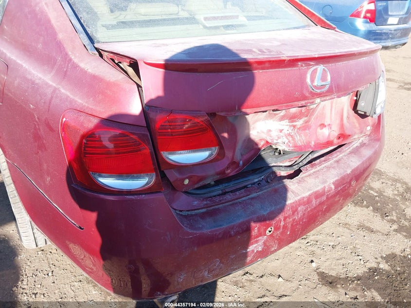2006 Lexus Gs 430 VIN JTHBN96S465007907 IAAI salvage auction — FRONT & REAR, Bill Of Sale (New York), sold $475 on 2026-07-14 (photo 6)