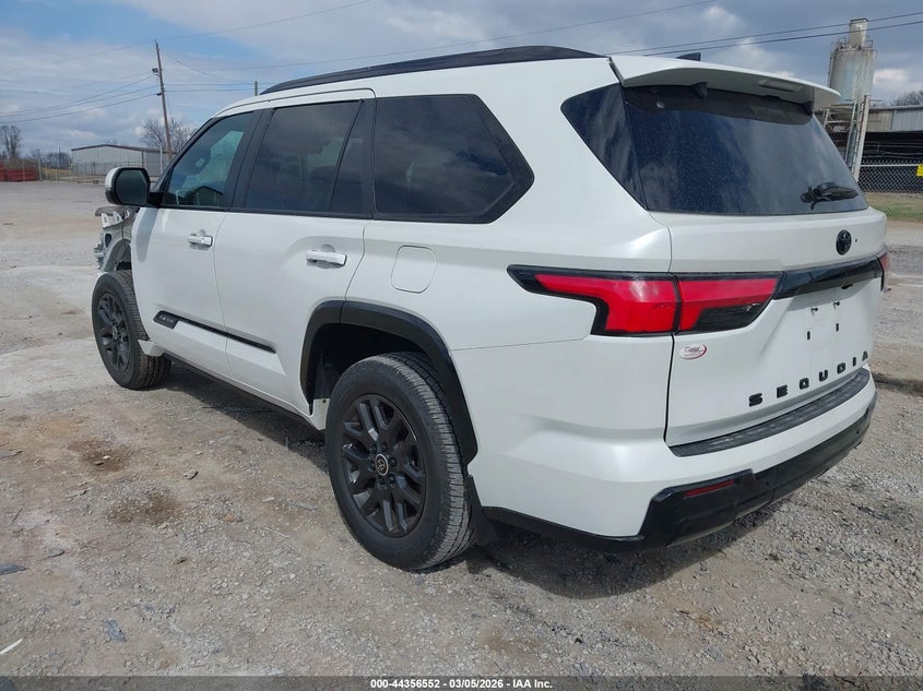 2024 Toyota Sequoia VIN 7SVAAABA4RX026186 IAAI salvage auction — FRONT END, Salvage Title, sold $28,250 on 2026-07-29 (photo 3)