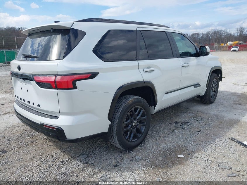 2024 Toyota Sequoia VIN 7SVAAABA4RX026186 IAAI salvage auction — FRONT END, Salvage Title, sold $28,250 on 2026-07-29 (photo 4)