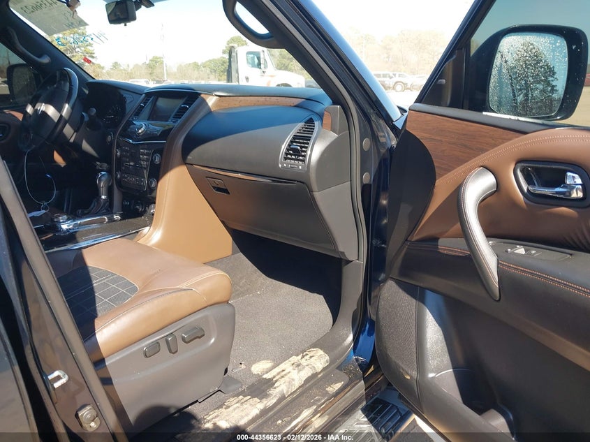 2018 Nissan Armada VIN JN8AY2NE4J9735014 IAAI salvage auction — FRONT END, Salvage Title, sold $9,300 on 2026-07-23 (photo 5)