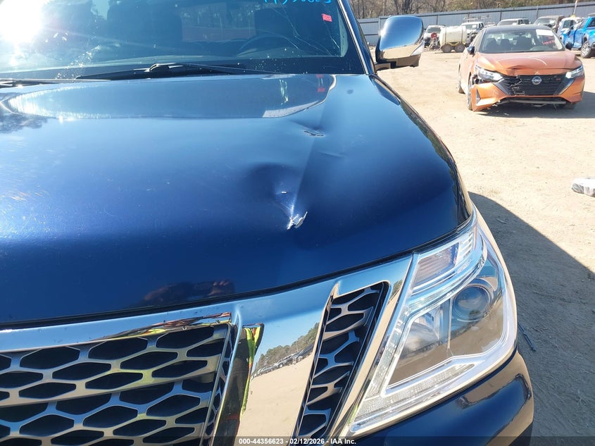 2018 Nissan Armada VIN JN8AY2NE4J9735014 IAAI salvage auction — FRONT END, Salvage Title, sold $9,300 on 2026-07-23 (photo 6)