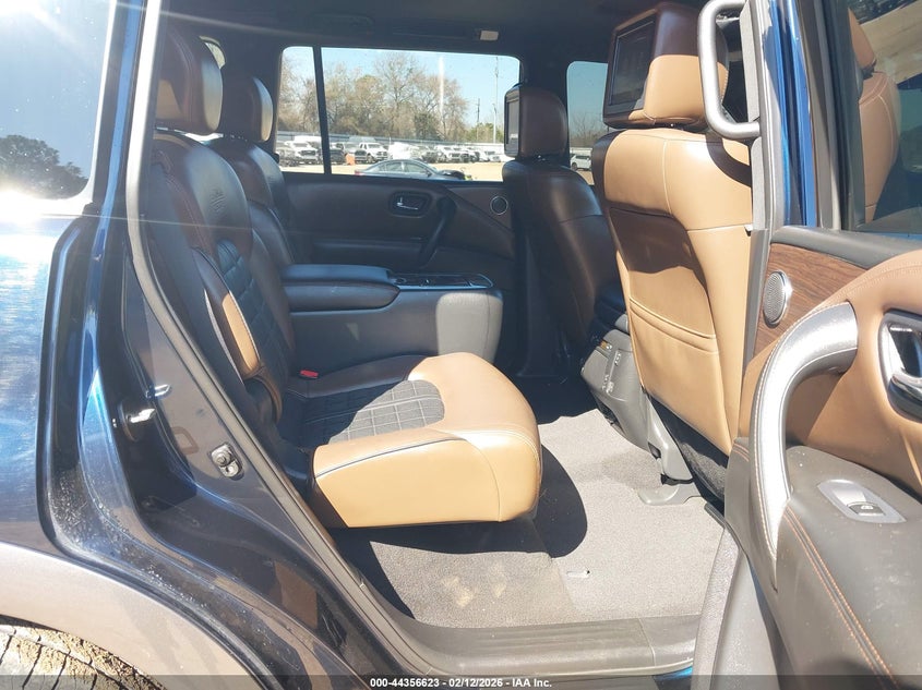 2018 Nissan Armada VIN JN8AY2NE4J9735014 IAAI salvage auction — FRONT END, Salvage Title, sold $9,300 on 2026-07-23 (photo 8)