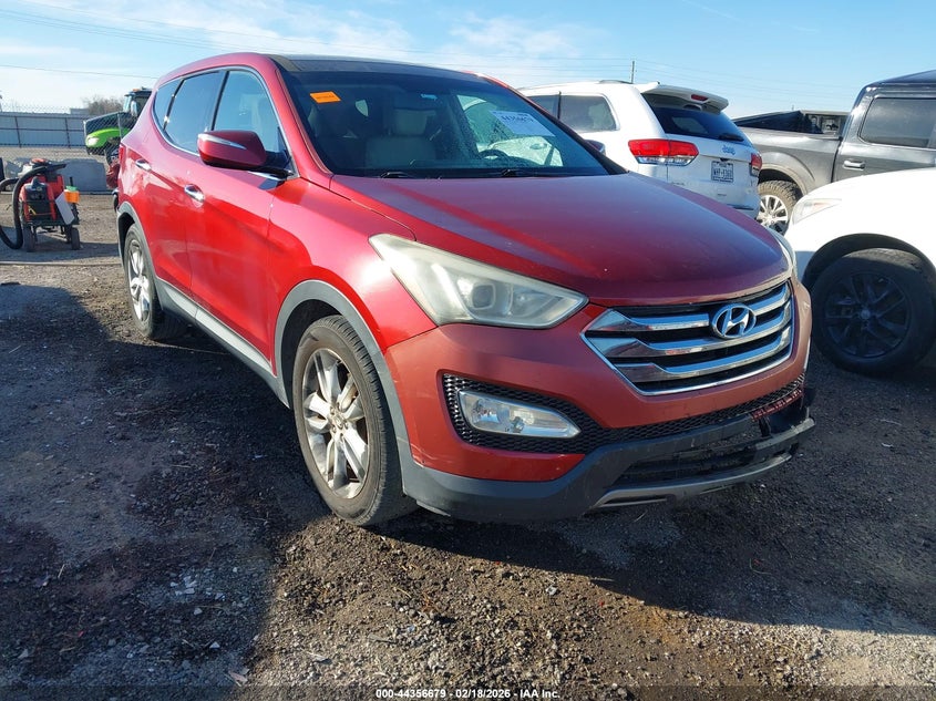 2013 Hyundai Santa fe VIN 5XYZW3LA9DG004723 IAAI salvage auction — FRONT END, Clear (Oklahoma), sold $425 on 2026-07-28 (photo 1)