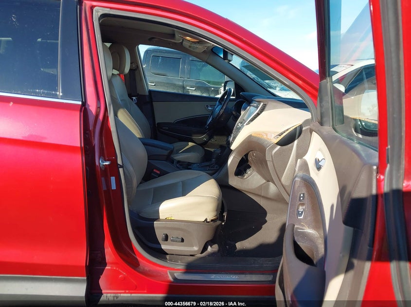2013 Hyundai Santa fe VIN 5XYZW3LA9DG004723 IAAI salvage auction — FRONT END, Clear (Oklahoma), sold $425 on 2026-07-28 (photo 5)