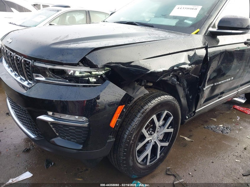 2024 Jeep Grand cherokee VIN 1C4RJHBG6RC179430 IAAI salvage auction — LEFT FRONT, Wait Title, sold $12,000 on 2026-08-01 (photo 6)