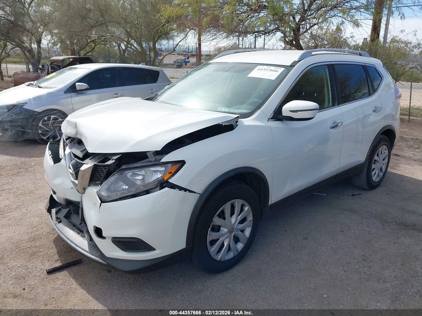 2016 Nissan Rogue Sport VIN JN8AT2MT6GW029218 IAAI salvage auction — Front End, Salvage (Arizona), sold $1,400 on 2026-07-09 (photo 2)