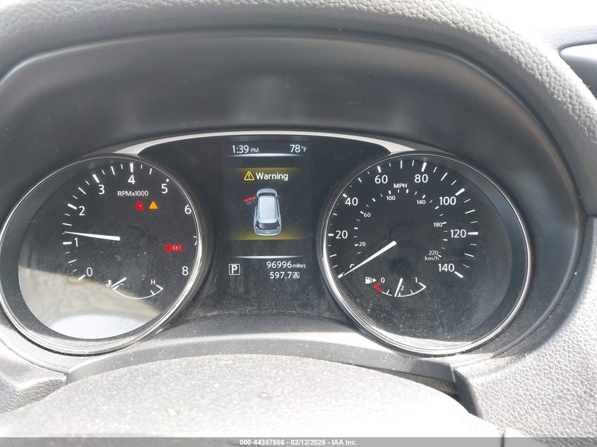 2016 Nissan Rogue Sport VIN JN8AT2MT6GW029218 IAAI salvage auction — Front End, Salvage (Arizona), sold $1,400 on 2026-07-09 (photo 7)