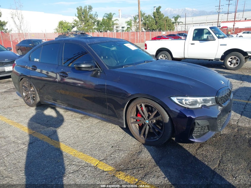 2021 BMW 3er VIN 3MW5U7J05M8B53354 — IAAI salvage auction photo