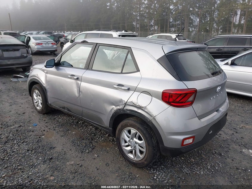 2025 Hyundai Venue VIN KMHRB8A33SU392505 IAAI salvage auction — ROLLOVER, Bill Of Sale (Washington), sold $2,150 on 2026-07-22 (photo 3)