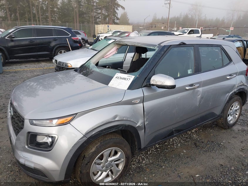 2025 Hyundai Venue VIN KMHRB8A33SU392505 IAAI salvage auction — ROLLOVER, Bill Of Sale (Washington), sold $2,150 on 2026-07-22 (photo 6)