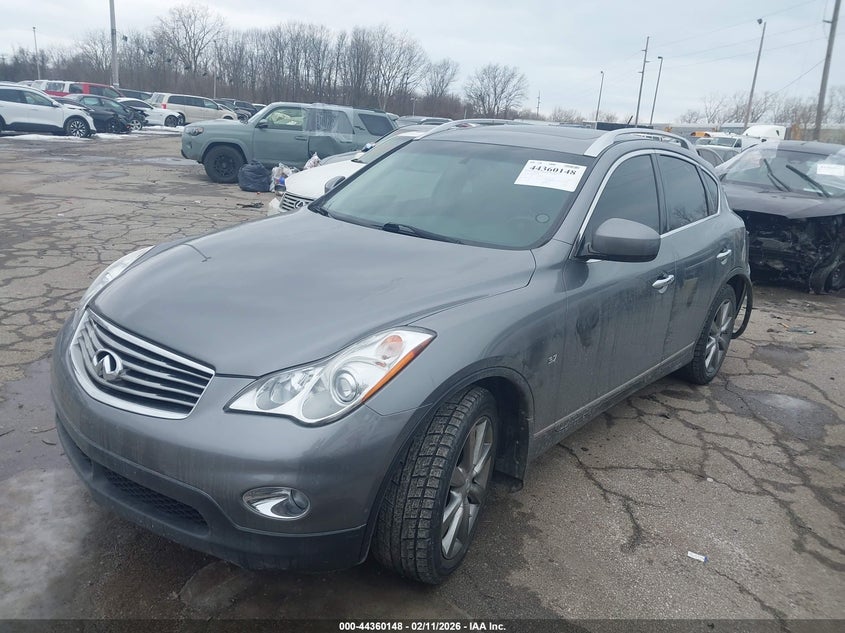2015 Infiniti Qx50 VIN JN1BJ0HR6FM771267 IAAI salvage auction — REAR END, Salvage Title, sold $1,850 on 2026-07-17 (photo 2)