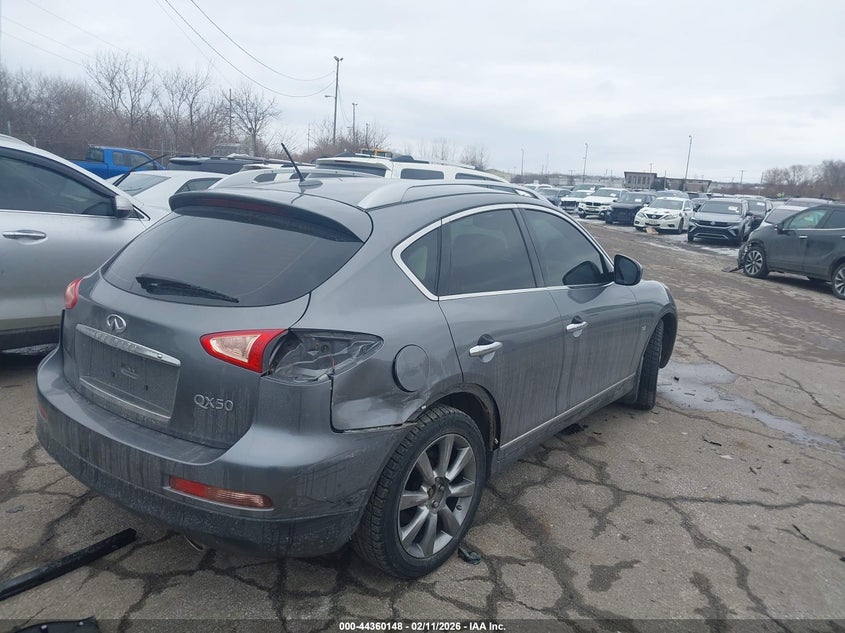 2015 Infiniti Qx50 VIN JN1BJ0HR6FM771267 IAAI salvage auction — REAR END, Salvage Title, sold $1,850 on 2026-07-17 (photo 4)