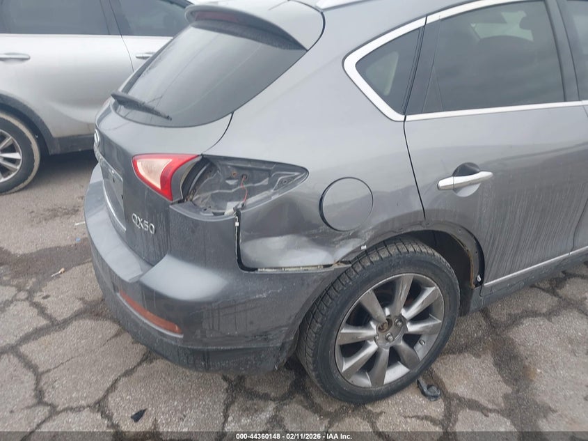 2015 Infiniti Qx50 VIN JN1BJ0HR6FM771267 IAAI salvage auction — REAR END, Salvage Title, sold $1,850 on 2026-07-17 (photo 6)
