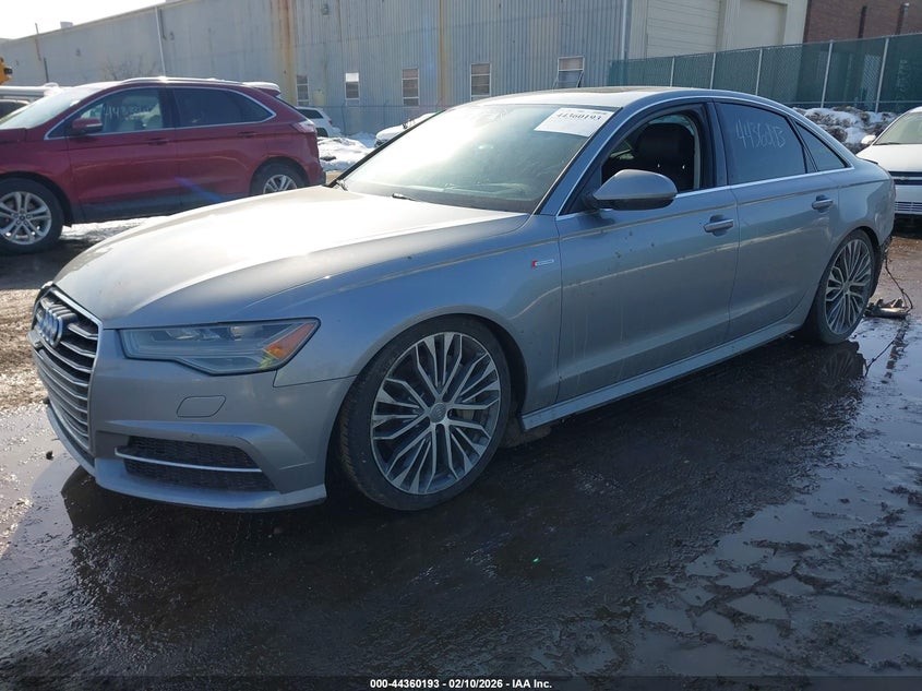 2016 Audi A6 VIN WAUHGAFCXGN002113 IAAI salvage auction — REAR END, Salvage Title, sold $1,525 on 2026-07-21 (photo 2)