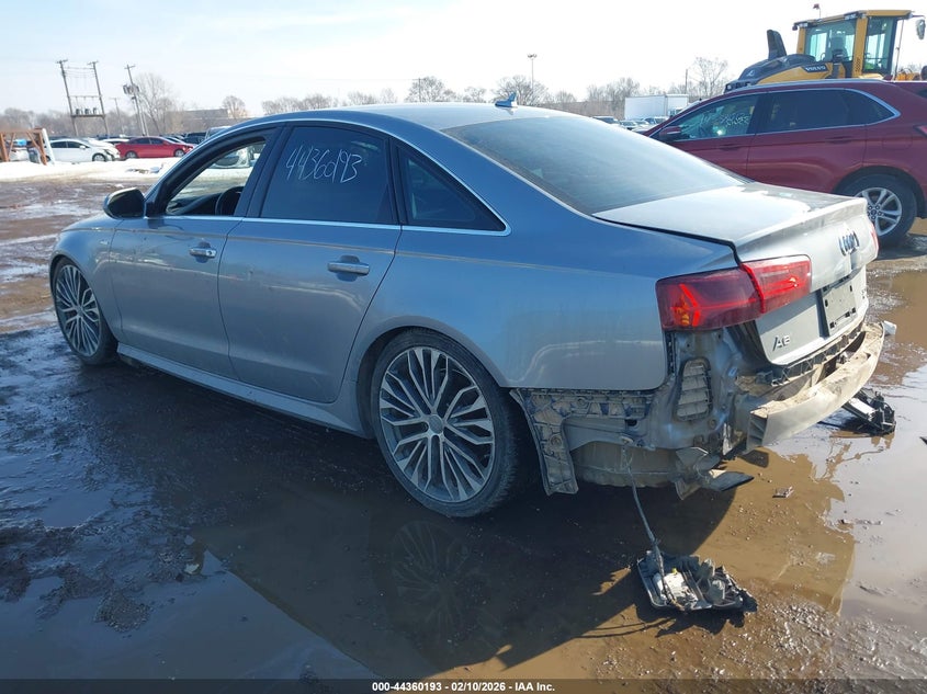 2016 Audi A6 VIN WAUHGAFCXGN002113 IAAI salvage auction — REAR END, Salvage Title, sold $1,525 on 2026-07-21 (photo 3)
