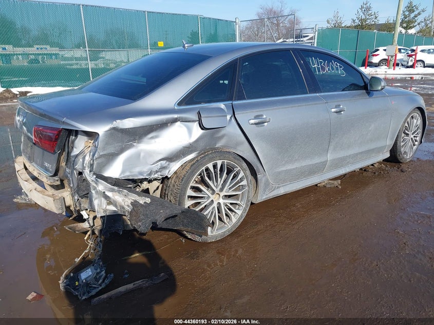 2016 Audi A6 VIN WAUHGAFCXGN002113 IAAI salvage auction — REAR END, Salvage Title, sold $1,525 on 2026-07-21 (photo 4)