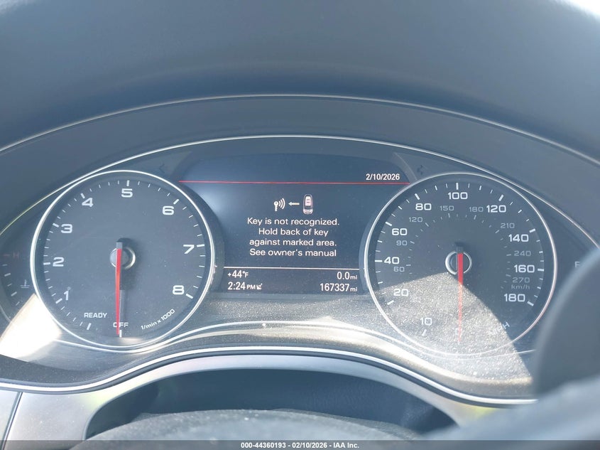 2016 Audi A6 VIN WAUHGAFCXGN002113 IAAI salvage auction — REAR END, Salvage Title, sold $1,525 on 2026-07-21 (photo 7)