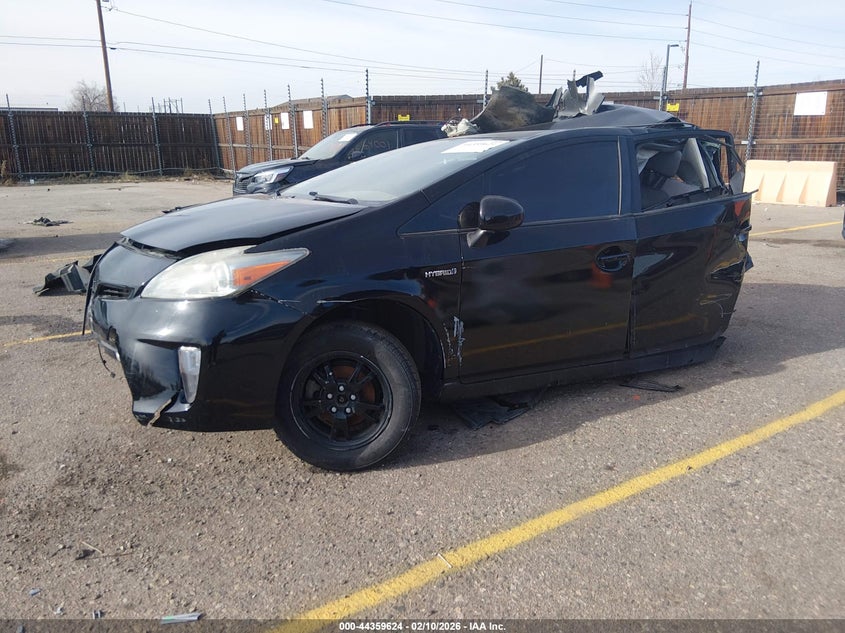 2014 Toyota Prius VIN JTDKN3DU9E1738549 IAAI salvage auction — ALL OVER, Non-Repairable (Colorado), sold $300 on 2026-07-14 (photo 2)