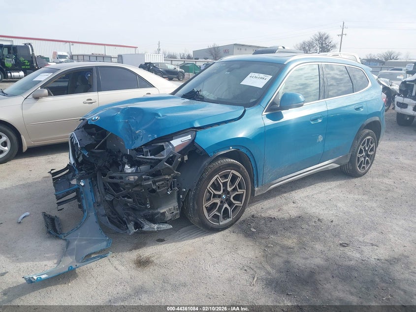 2025 BMW X1 VIN WBX73EF00S5094268 IAAI salvage auction — FRONT END, Salvage Title, sold $8,300 on 2026-07-21 (photo 2)