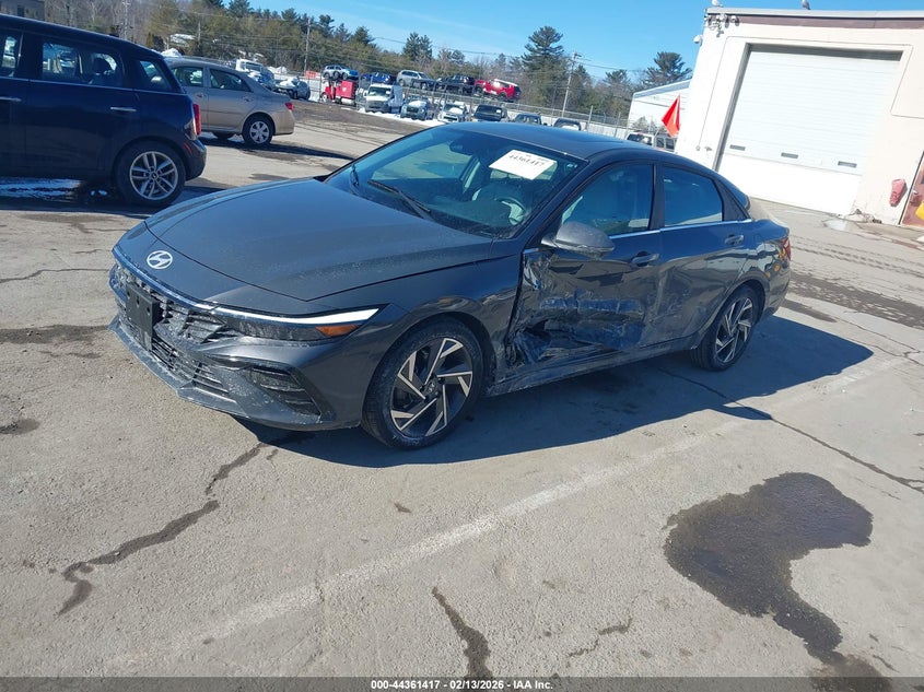 2024 Hyundai Elantra VIN KMHLP4DG9RU693207 IAAI salvage auction — SIDE, Salvage Title, sold $4,800 on 2026-07-22 (photo 2)