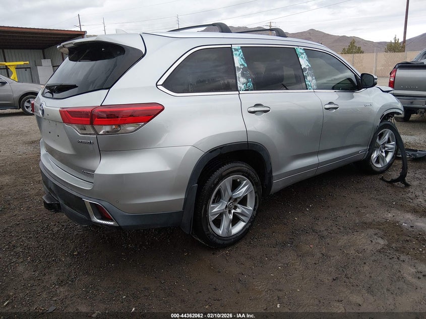 2018 Toyota Highlander VIN 5TDDGRFHXJS044617 IAAI salvage auction — FRONT END, Salvage Title, sold $5,000 on 2026-08-02 (photo 4)