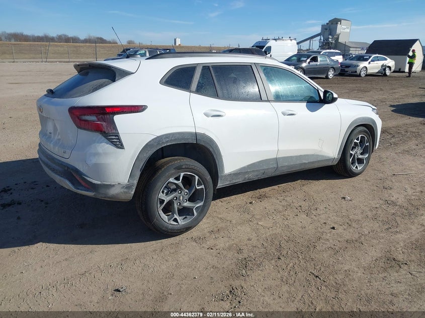 2025 Chevrolet Trax VIN KL77LHEP3SC108654 IAAI salvage auction — FRONT END, Salvage (Indiana), sold $3,000 on 2026-07-15 (photo 4)
