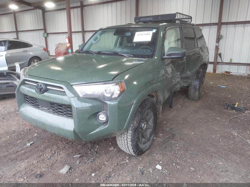 2022 Toyota 4runner VIN JTEGU5JR4N5273459 IAAI salvage auction — LEFT SIDE, Salvage (Georgia), sold $12,500 on 2026-07-17 (photo 2)