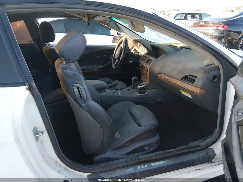 2005 BMW 6er VIN WBAEH73455CF95343 IAAI salvage auction — NORMAL WEAR, Clear - Dealer Only (California), sold $400 on 2026-07-09 (photo 5)