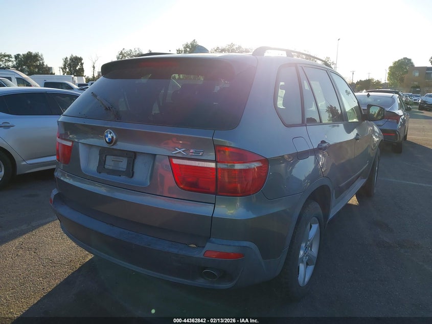 2008 BMW X5 VIN 5UXFE43568L005755 IAAI salvage auction — REPOSSESSION, Clear - Dealer Only (California), sold $375 on 2026-07-09 (photo 4)
