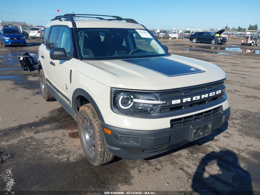 2024 Ford Bronco sport VIN 3FMCR9B67RRE75663 IAAI salvage auction — LEFT SIDE, Salvage (California), sold $25 on 2026-07-10 (photo 1)
