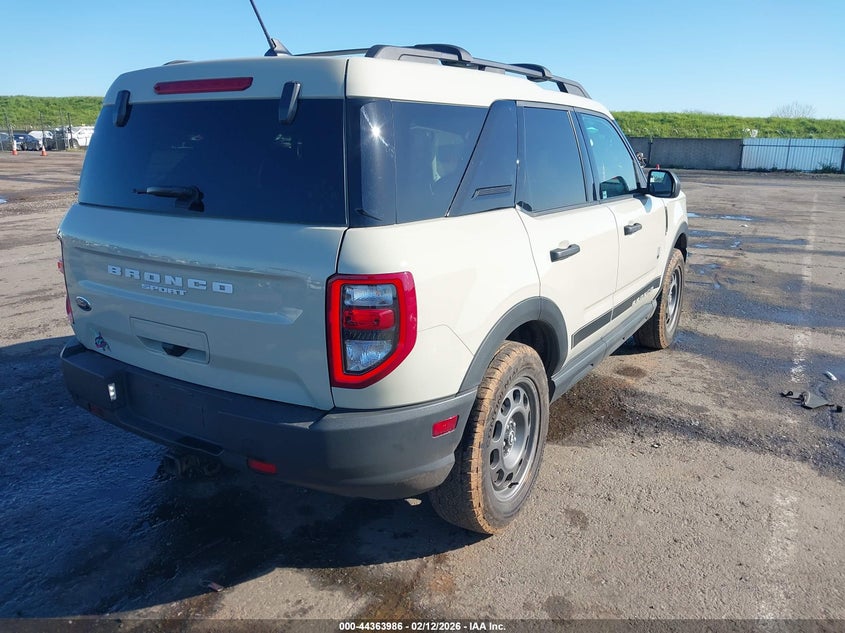 2024 Ford Bronco sport VIN 3FMCR9B67RRE75663 IAAI salvage auction — LEFT SIDE, Salvage (California), sold $25 on 2026-07-10 (photo 4)