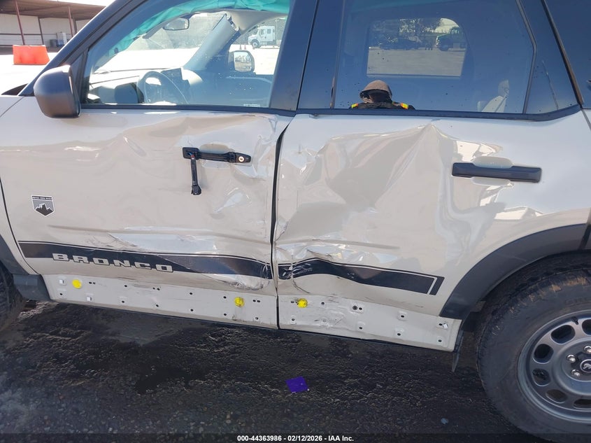 2024 Ford Bronco sport VIN 3FMCR9B67RRE75663 IAAI salvage auction — LEFT SIDE, Salvage (California), sold $25 on 2026-07-10 (photo 6)