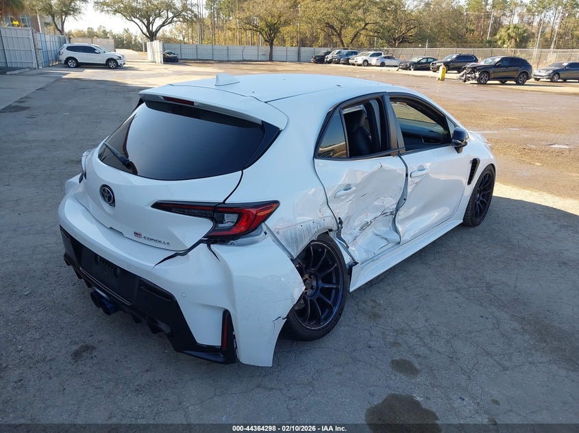2024 Toyota Corolla VIN JTNABAAE2RA007730 IAAI salvage auction — RIGHT SIDE, Salvage Title, sold $11,725 on 2026-07-29 (photo 4)