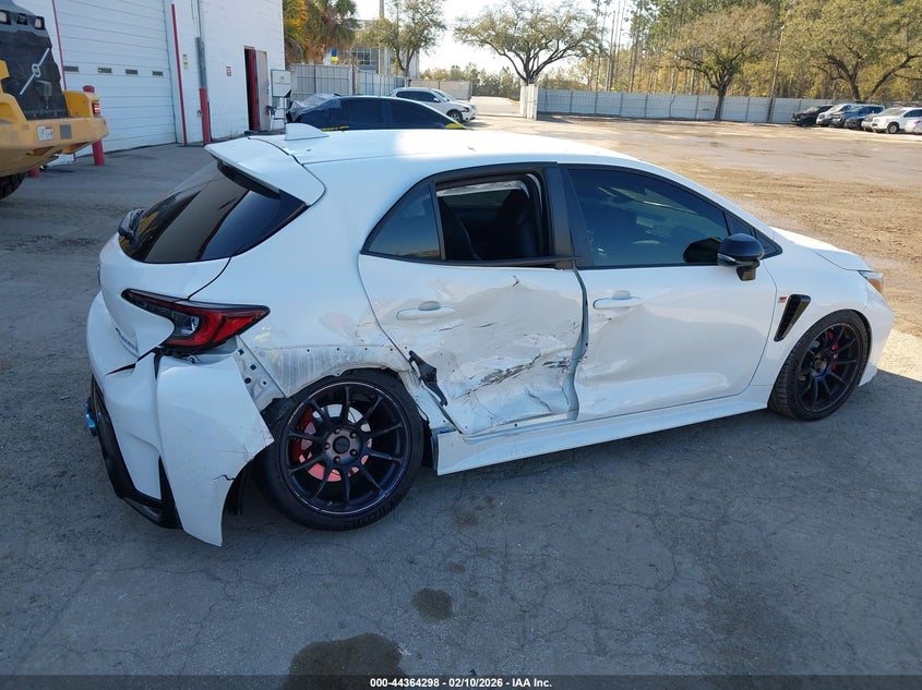 2024 Toyota Corolla VIN JTNABAAE2RA007730 IAAI salvage auction — RIGHT SIDE, Salvage Title, sold $5,600 on 2026-07-29 (photo 6)