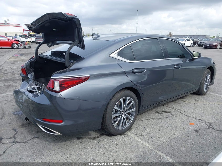 2024 Lexus ES VIN 58ACZ1B1XRU181701 IAAI salvage auction — REAR END, Salvage Title, sold $16,500 on 2026-07-09 (photo 4)