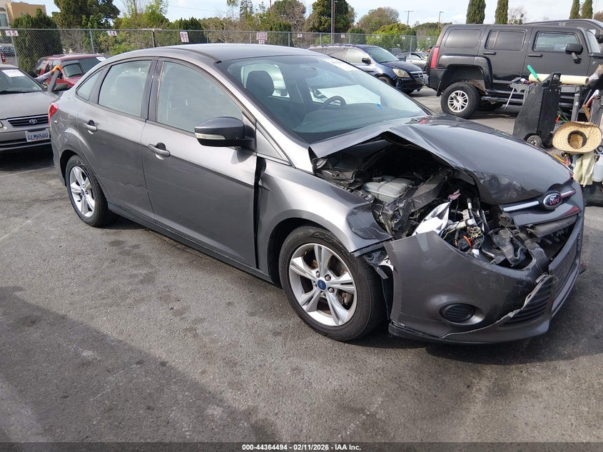 2014 Ford Focus VIN 1FADP3F25EL110934 IAAI salvage auction — RIGHT FRONT, Salvage (California), sold $325 on 2026-07-09 (photo 1)