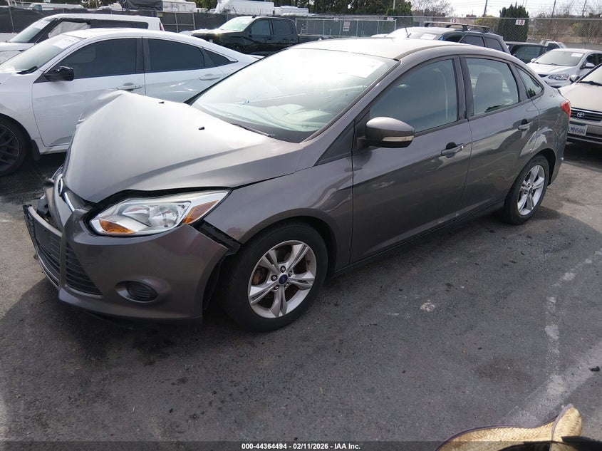 2014 Ford Focus VIN 1FADP3F25EL110934 IAAI salvage auction — RIGHT FRONT, Salvage (California), sold $325 on 2026-07-09 (photo 2)