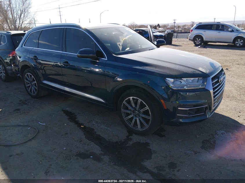 2019 Audi Q7 VIN WA1LAAF77KD041283 IAAI salvage auction — REAR END, Salvage Title, sold $25 on 2026-07-27 (photo 1)