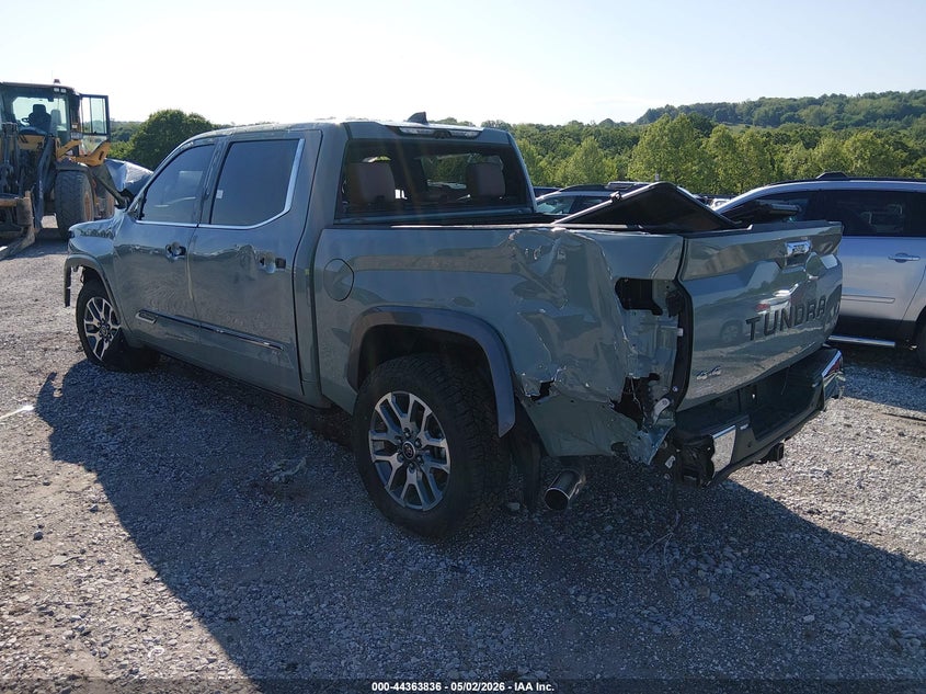 2024 Toyota Tundra VIN 5TFMC5DB6RX077039 IAAI salvage auction — FRONT & REAR, Salvage (Arkansas), sold $9,600 on 2026-07-09 (photo 3)
